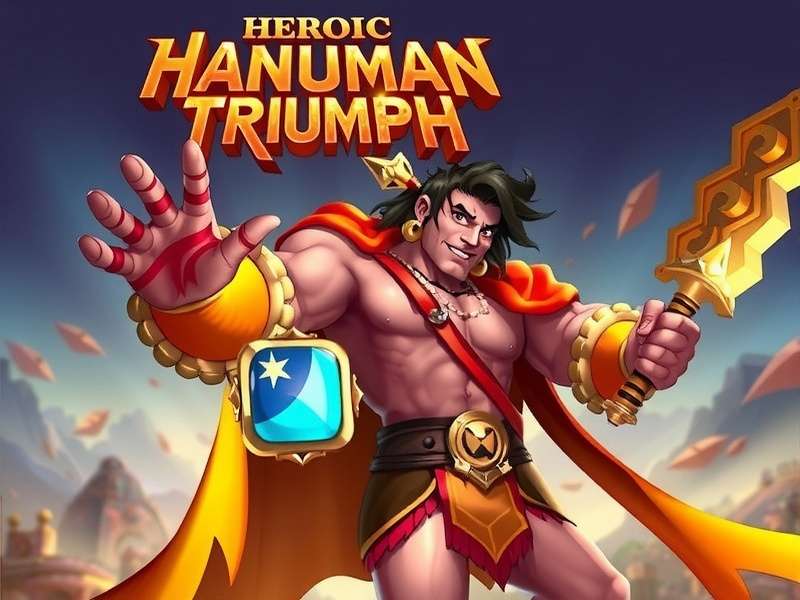 Heroic Hanuman Triumph main character Heroic Hanuman Triumph game hero image